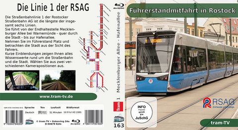 Führerstandmitfahrt in Rostock - Linie 1