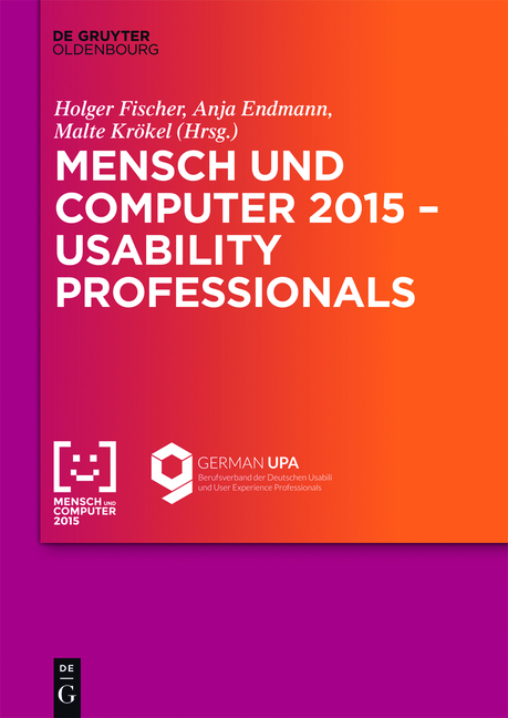 Mensch und Computer 2015 – Usability Professionals - 