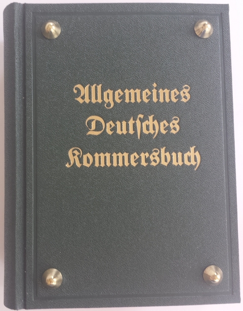 Allgemeines Deutsches Kommersbuch - 