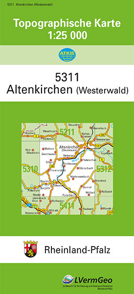 TK25 5311 Altenkirchen (Ww.) -  Landesamt für Vermessung und Geobasisinformation Rheinland-Pfalz