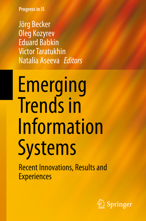 Emerging Trends in Information Systems - 