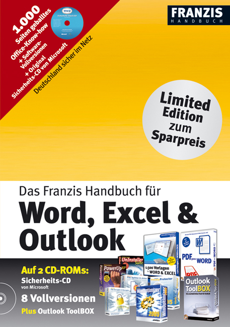 Das Franzis Handbuch für Word, Excel & Outlook - Saskia Giessen, Hiroshi Nakanishi, Andreas Voss, Uta Scholten