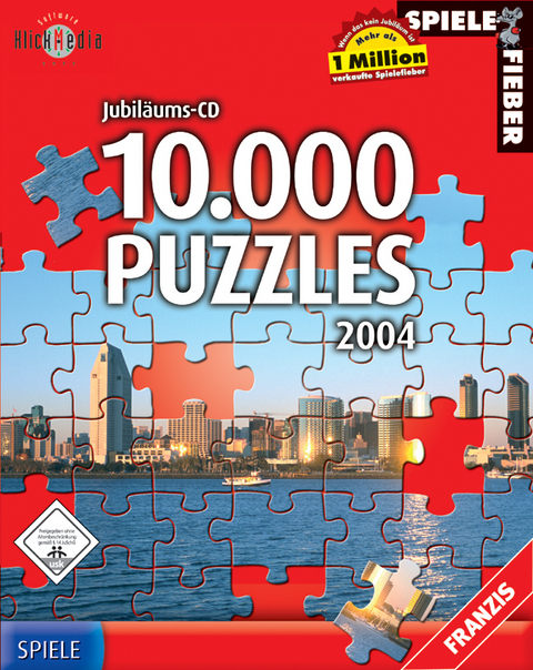 10.000 Puzzles 2004, 1 CD-ROM - 