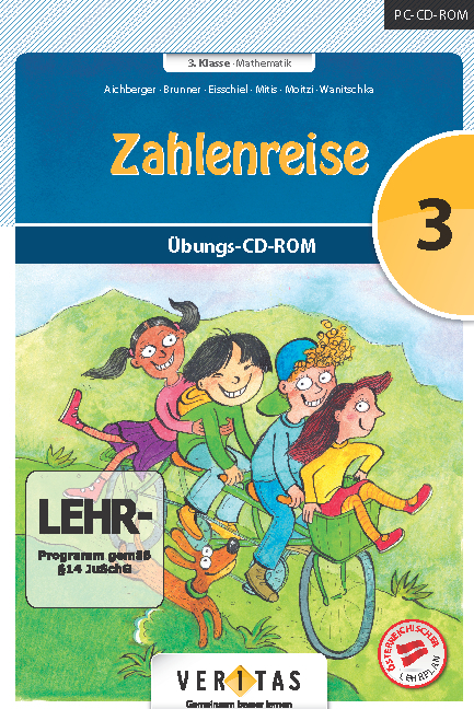 Zahlenreise 3. Übungs-CD-ROM (EL - Einzellizenz) - Gabriele Aichberger, Edith Brunner, Karin Eisschiel, Waltraud Mitis, Florian Moitzi, Susanne Wanitschka