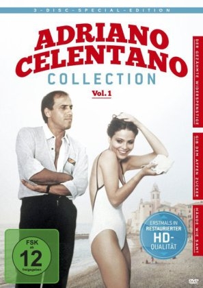 Adriano Celentano - Collection. Vol.1, 3 DVDs