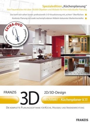 Franzis 3D-Architekt, Küchenplaner V.11, 1 CD-ROM