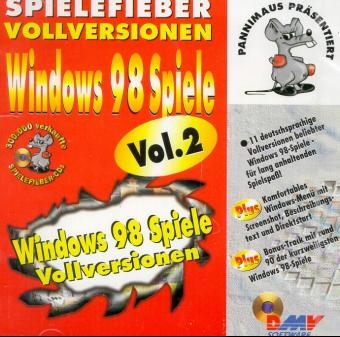 Windows 98 Spiele, 1 CD-ROM. Vol.2 - 