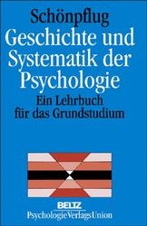 Geschichte und Systematik der Psychologie - Wolfgang Schönpflug