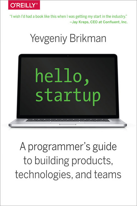 Hello, Startup - Yevgeniy Brikman