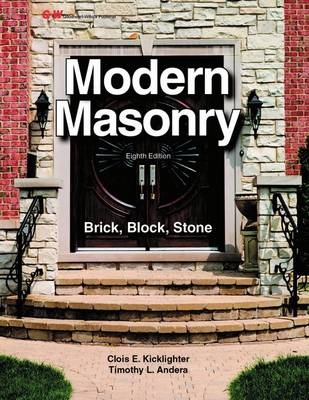 Modern Masonry - Clois E Kicklighter, Timothy L Andera