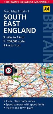 South East England Road Map -  AA Publishing