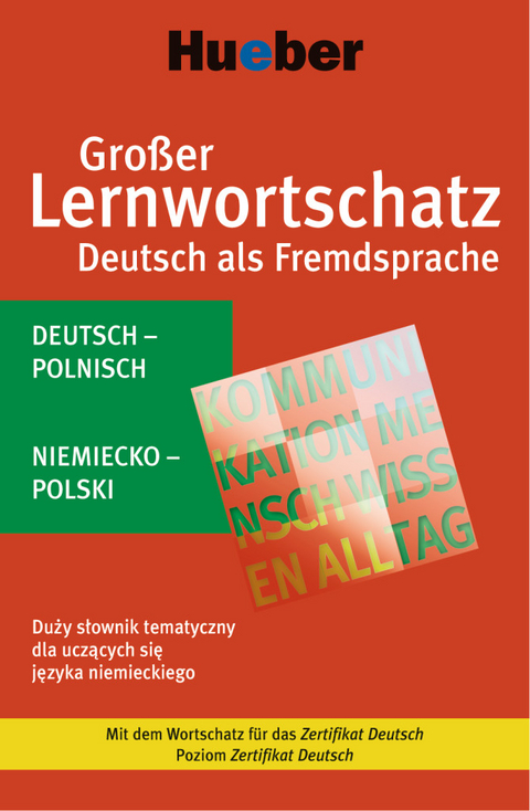 Großer Lernwortschatz Deutsch als Fremdsprache - Monika Reimann, Sabine Dinsel