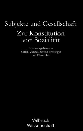 Subjekte und Gesellschaft - Studienausgabe - 