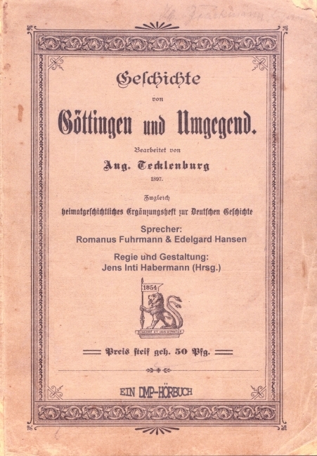 Geschichte von Göttingen und Umgebung - August Tecklenburg