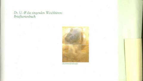 Dr. U & die singenden Weichbären: Briefkartenbuch - 