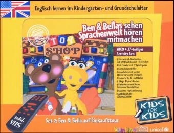 Ben & Bella auf Einkaufstour, 1 Videocassette u. Activity Set