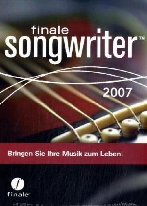 Finale SongWriter 2007, 1 CD-ROM