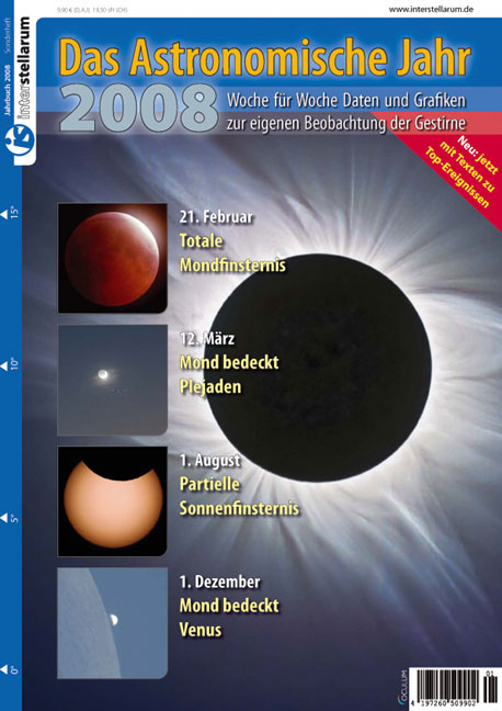 Das Astronomische Jahr 2008 - Susanne Friedrich, Peter Friedrich, Stephan Schurig