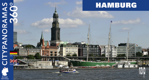 Hamburg 360° Citypanoramas - Pocket Edition - Helga Neubauer