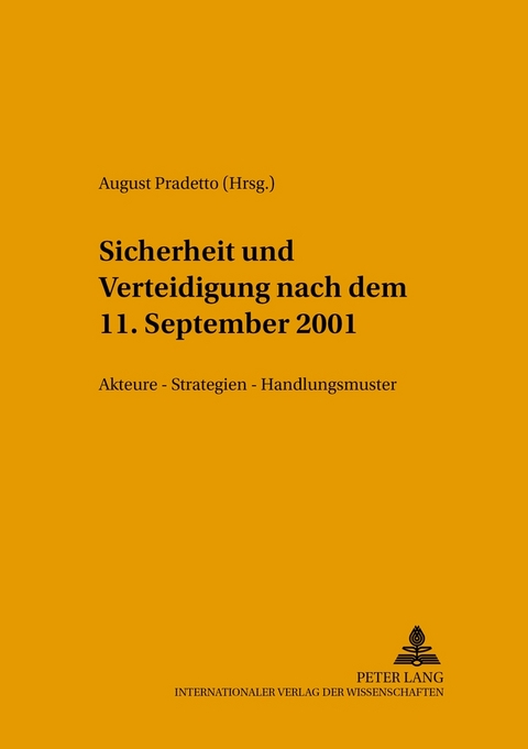 Sicherheit und Verteidigung nach dem 11. September 2001 - 