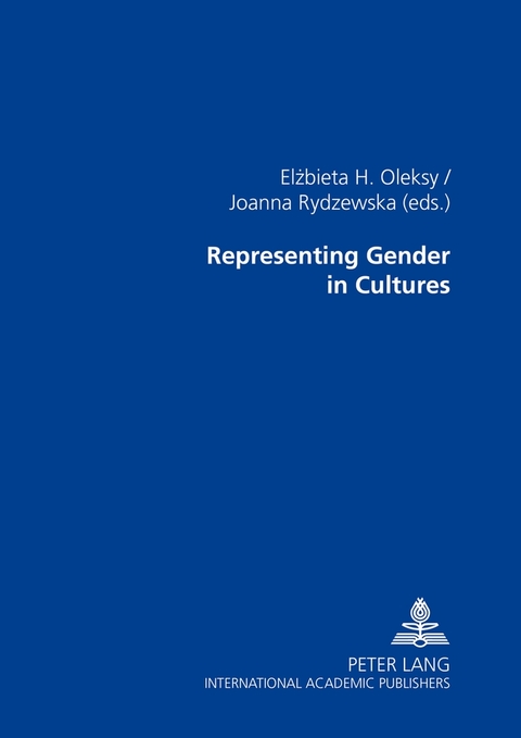 Representing Gender in Cultures - 