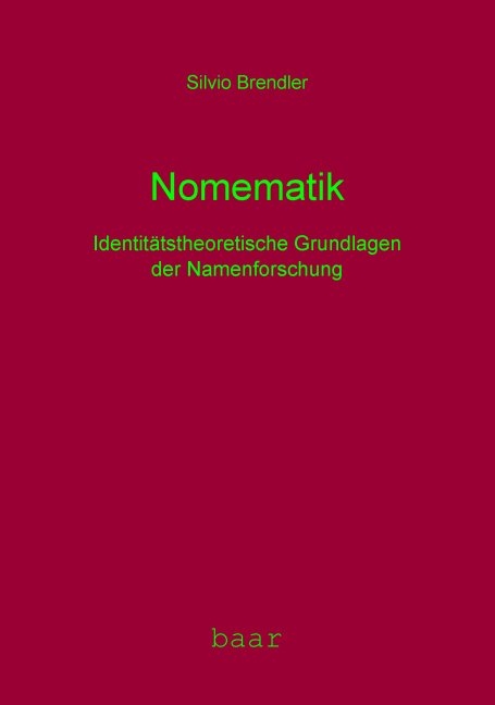 Nomematik - Silvio Brendler