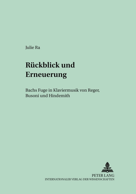 Rückblick und Erneuerung - Julie Ra