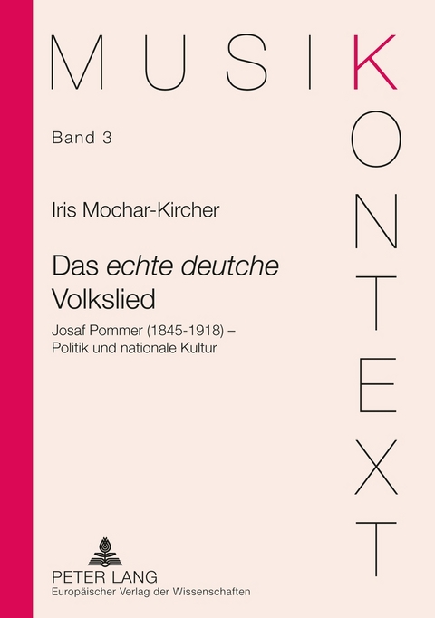 Das «echte deutsche» Volkslied - Iris Mochar-Kircher