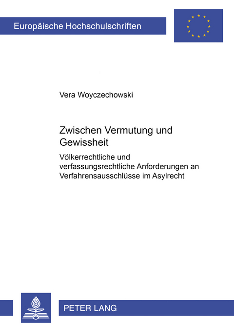 Zwischen Vermutung und Gewissheit - Vera Woyczechowski