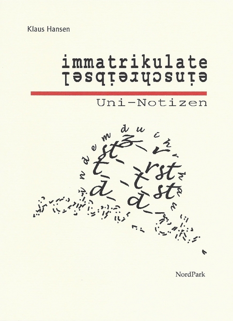 immatrikulate - einschreibsel - Klaus Hansen