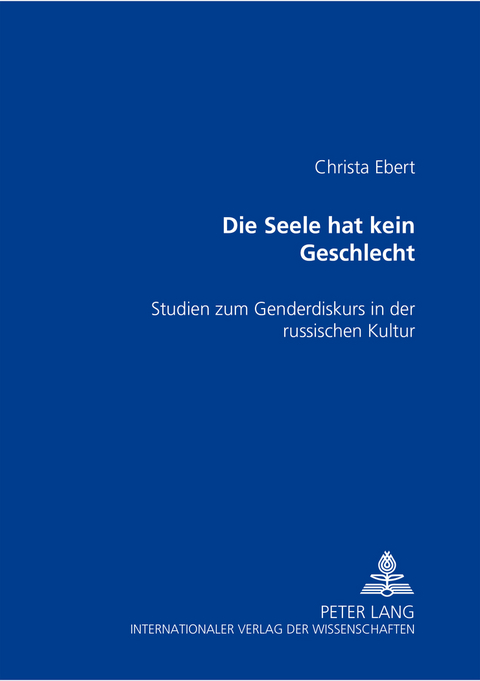 «Die Seele hat kein Geschlecht.» - Christa Ebert