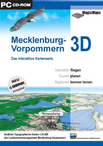 Mecklenburg-Vorpommern 3D. Das interaktive Kartenwerk.