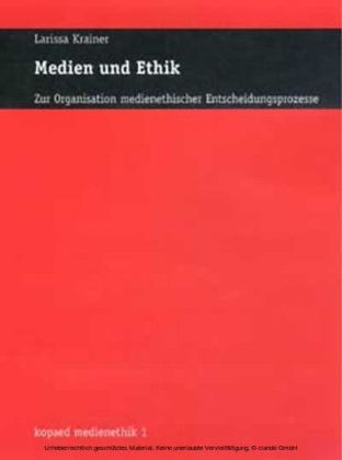 Medien und Ethik - Larissa Krainer