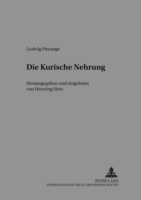 Die Kurische Nehrung - Henning Sietz