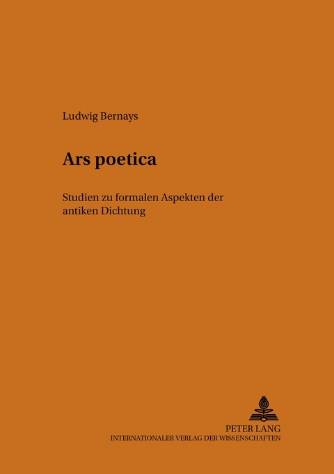 Ars poetica - Ludwig Bernays