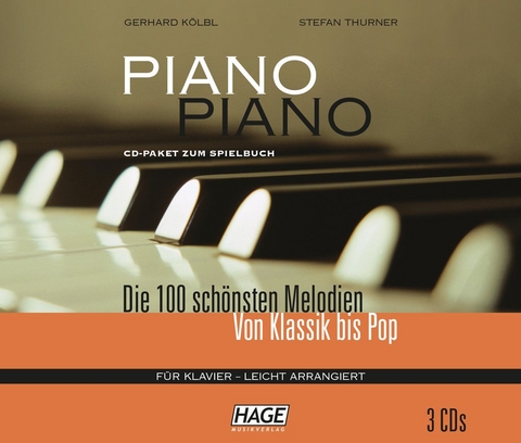 Piano Piano. CD-Paket mit 3-CDs - Gerhard Kölbl, Stefan Thurner