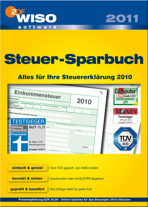 WISO Steuer-Sparbuch 2011