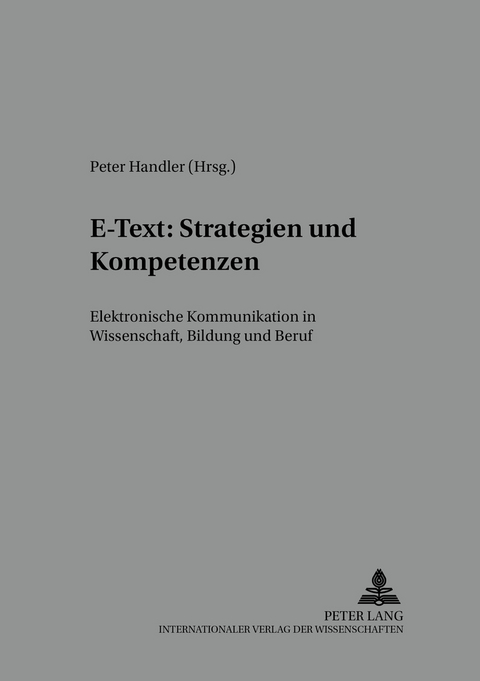 E-Text: Strategien und Kompetenzen - 