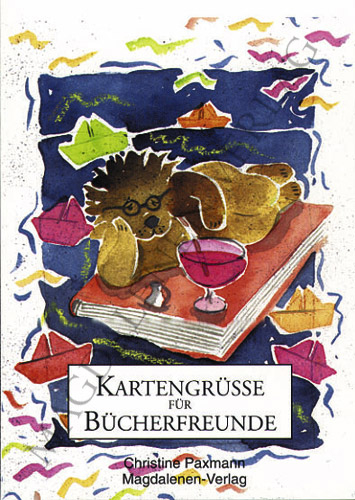 Kartengrüsse für Bücherfreunde