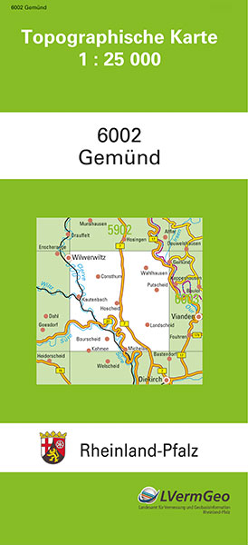 TK25 6002 Gemünd -  Landesamt für Vermessung und Geobasisinformation Rheinland-Pfalz