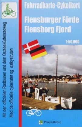 Fahrradkarte Flensburger Förde /Cykelkort Fjensborg Fjord - Jens U Mollenhauer