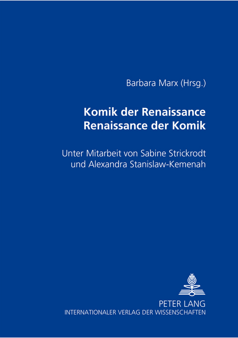 Komik der Renaissance- Renaissance der Komik - 