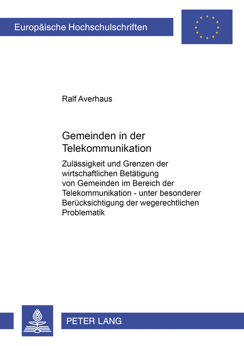 Gemeinden in der Telekommunikation - Ralf Averhaus