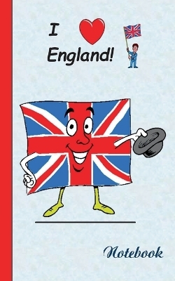 I Love England - Notebook / Notizbuch - Theo von Taane