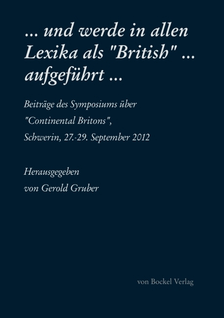 und werde in allen Lexika als „British“ ... aufgeführt ... - Erik Levi, Jutta Raab Hansen, Michael Haas, Stefanie Schliebe, Christian Heindl, Hartmut Möller, Hannes Heher, Matthias Wurz