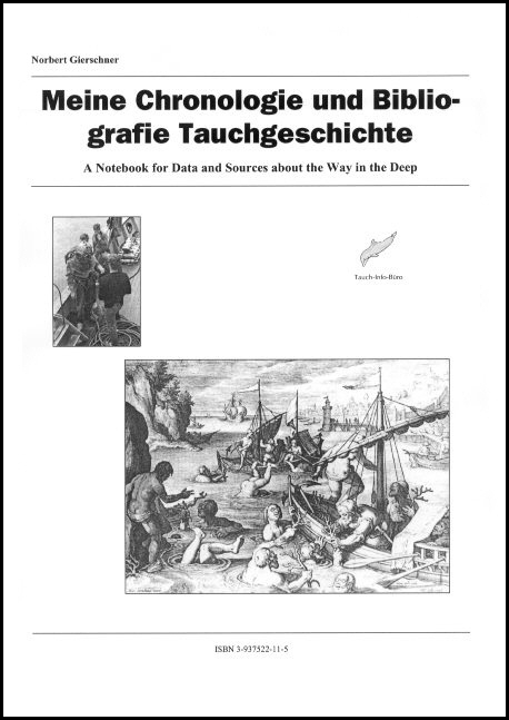 Meine Chronologie und Bibliografie Tauchgeschichte - Norbert Gierschner