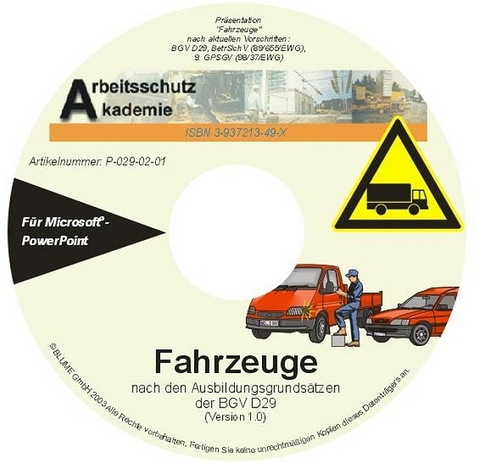 Fahrzeuge, ppt-Präsentation auf CD - 