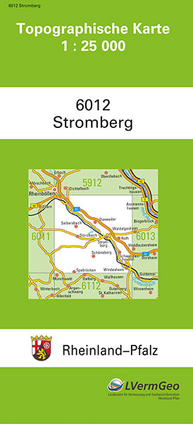 TK25 6012 Stromberg -  Landesamt für Vermessung und Geobasisinformation Rheinland-Pfalz