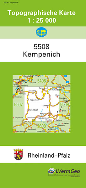 TK25 5508 Kempenich -  Landesamt für Vermessung und Geobasisinformation Rheinland-Pfalz