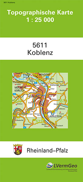 TK25 5611 Koblenz -  Landesamt für Vermessung und Geobasisinformation Rheinland-Pfalz